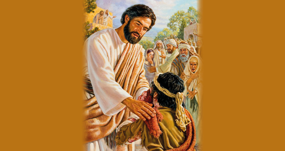 Jesus Heals A Leper