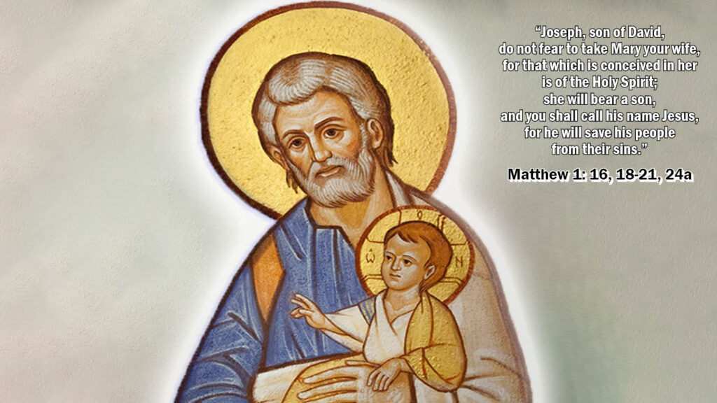 The Annuciation to St. Joseph